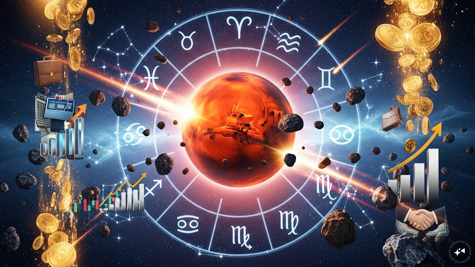 On February 23 at 11:33 AM, Mars entered Aquarius, joining Rahu, Venus, Mercury, and the Sun. This rare alignment has formed the powerful Panchgrahi Yoga. According to astrology, this transit is expected to bring major positive changes, especially for six zodiac signs, boosting career growth, finances, and festive happiness around Holi.