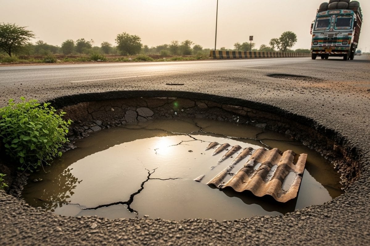 India Reports 9,438 Pothole Deaths In Five Years. This State Tops The List