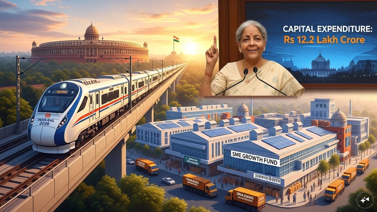 Budget 2026 Mega Infra Push: New Bullet Trains, City Economic Regions And Rs 10,000 Cr SME Growth Fund