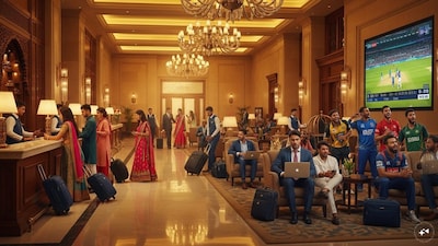 The intense demand has also pushed up room rates, forcing some business travellers to seek special approvals for higher tariffs to secure accommodation. (AI Generated)