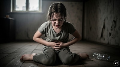 Thirty-two children fell ill due to suspected food poisoning at a Bala Sadan hostel in Telangana’s Peddapalli district late Wednesday night.  (AI Image)