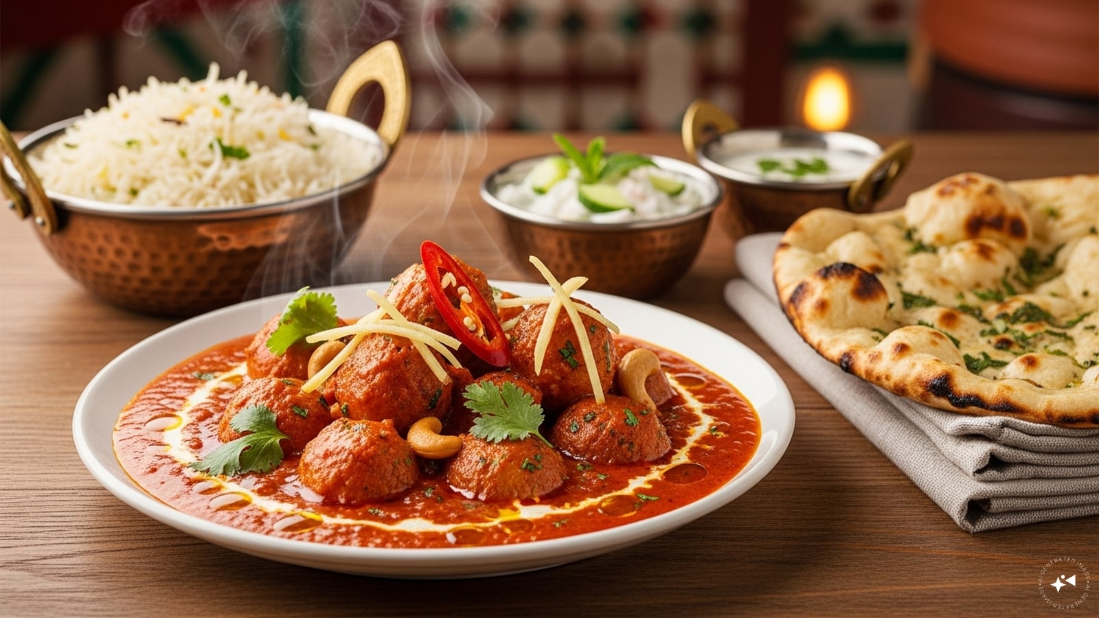 Banarasi Dum Aloo (Uttar Pradesh): Unlike the Kashmiri version, the Banarasi variant involves stuffing scooped-out potatoes with paneer and dried fruits before deep-frying them. They are then simmered in a heavy, tomato-based gravy enriched with cream, making it a truly decadent festive dish.