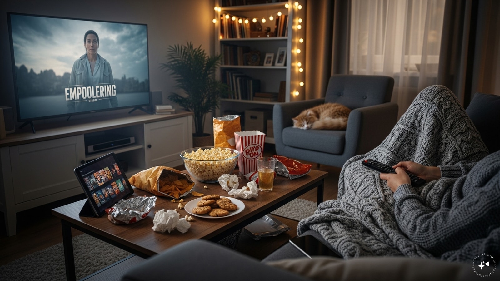 Kick-Back Movie Marathon: Sometimes the Best Way to Celebrate is to Just "back" and relax. Choose a series of empowering, feel-good movies in which the protagonist overcomes obstacles. Grab your favorite snacks, curl up on the couch, and enjoy some well-deserved quiet time alone. Kick-Back Movie Marathon: Sometimes the Best Way to Celebrate is to Just "back" and relax. Choose a series of empowering, feel-good movies in which the protagonist overcomes obstacles. Grab your favorite snacks, curl up on the couch, and enjoy some well-deserved quiet time alone.