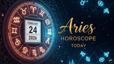 Aries Horoscope Today: Astrological predictions by Chirag Daruwalla for mesha rashi on February 24, 2026. (AI-generated image)