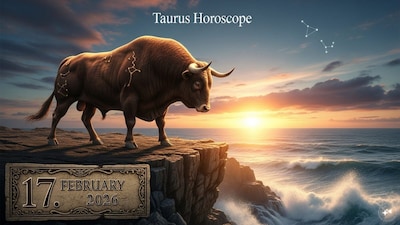 Taurus Horoscope today: Astrological predictions by Chirag Daruwalla for vrishabha rashi on February 17 2026. (AI generated image)