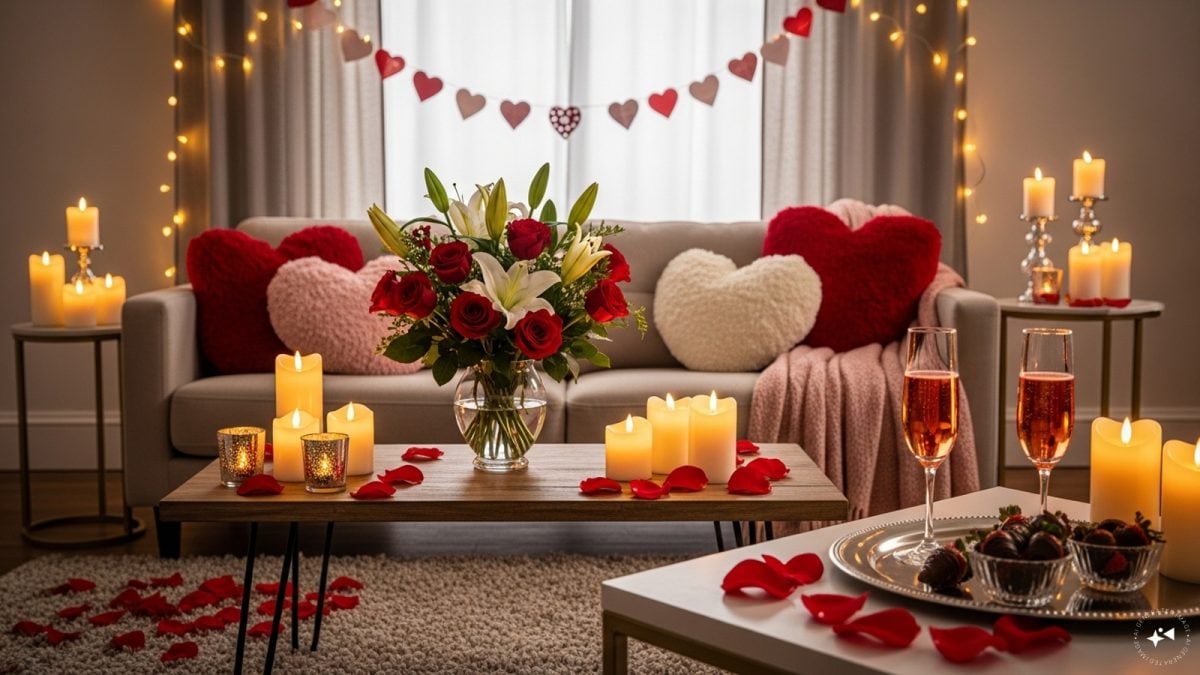 Valentine’s Day 2026: Romantic Home Decor Ideas To Surprise Your Partner