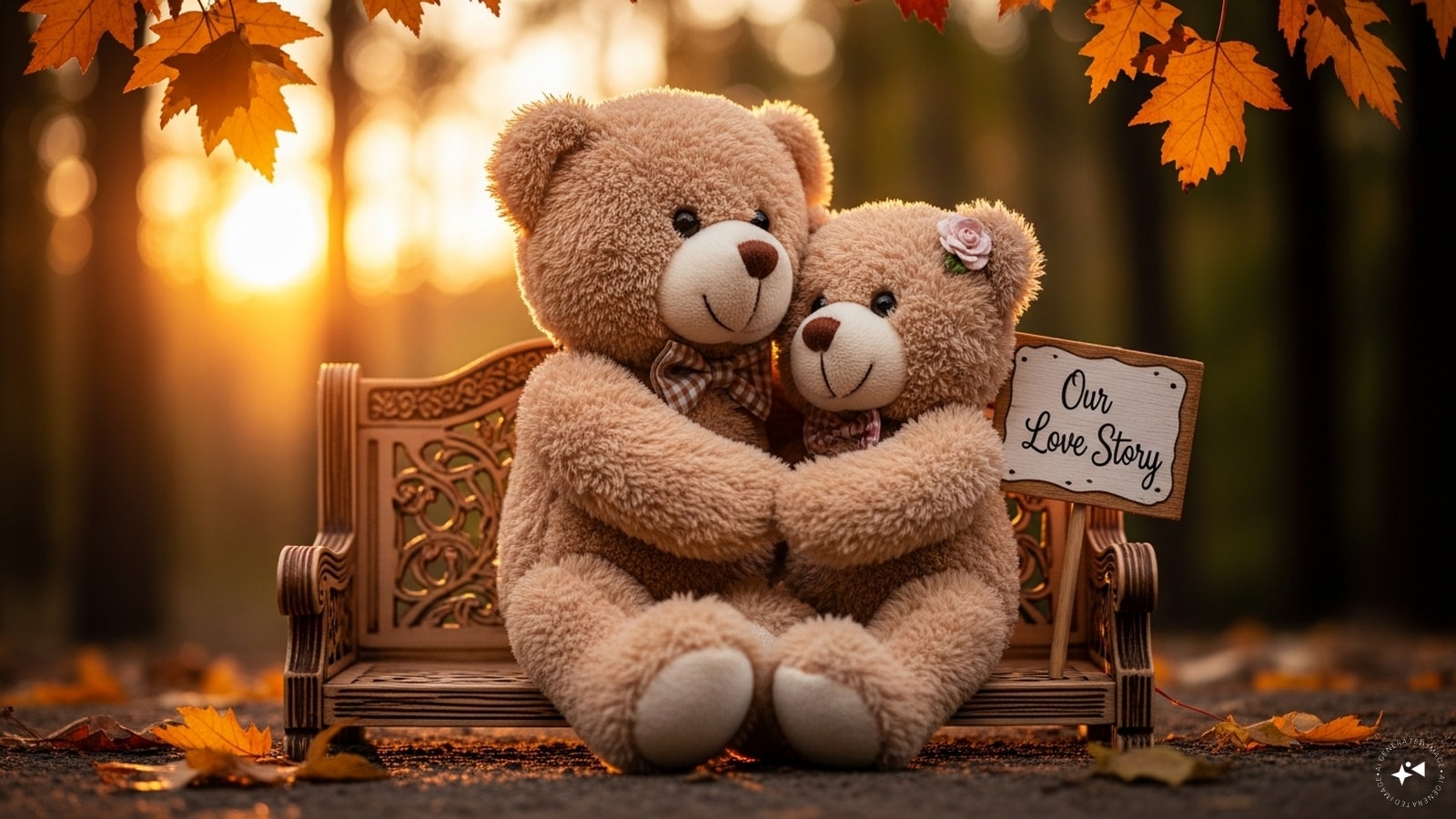 Couple Teddy Set: Two adorable teddies dressed as a couple, perfect for symbolizing your bond. They’re great for display and double the cuteness factor.