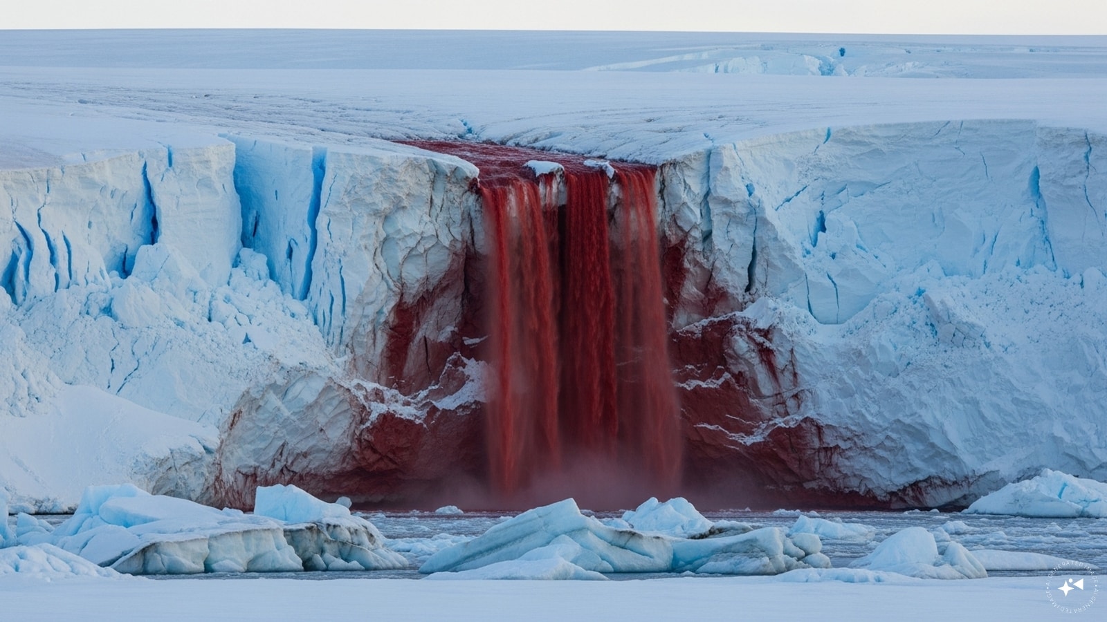 Antarctica's 'Blood Waterfall' Mystery That Stunned Scientists For 100 Years