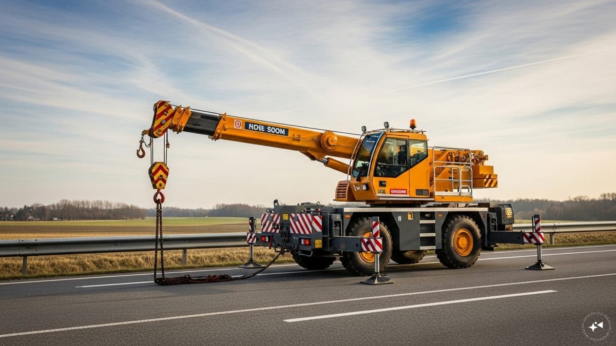 On Cam: Pedestrian Suffers Serious Injuries After Crane Runs Over Him In Karnataka’s Udupi