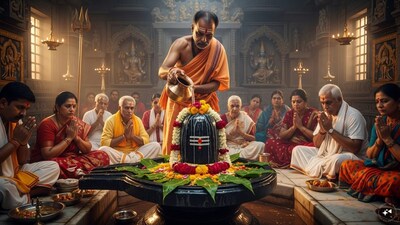 In Hinduism, the three principal deities are Brahma, Vishnu, and Mahesh (Shiva). Mahadev is considered eternal and infinite. Monday is dedicated to Lord Shiva, and several significant fasts and rituals are observed in his honour. Devotees regularly offer water to the Shivling as an act of faith and devotion.