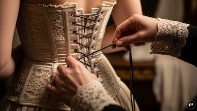 Corsets first appeared in Europe during the 16th century.