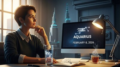 Aquarius Horoscope Today: Astrological predictions by Chirag Daruwalla for kumbha rashi on February 8, 2026 (AI generated image)