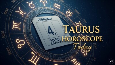 Taurus Horoscope today: Astrological predictions by Chirag Daruwalla for vrishabha rashi on February 4, 2026. (AI-generated image)