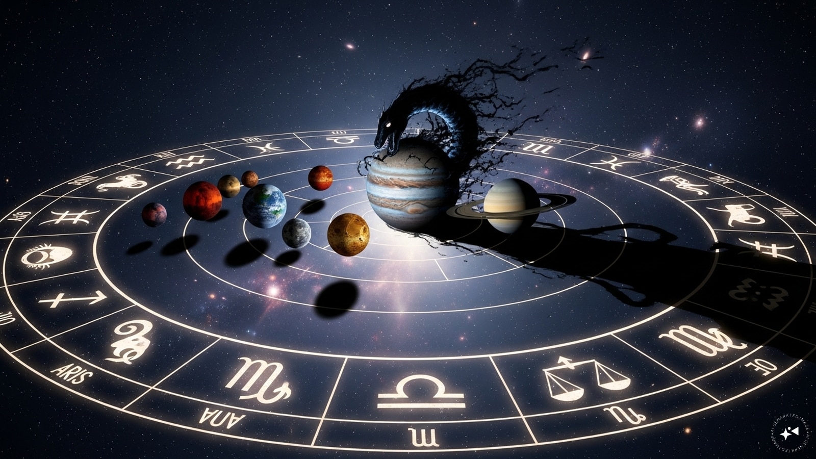 Um poderoso alinhamento planetário está se formando atualmente em Aquário, com Rahu, Vênus, Mercúrio e o Sol se unindo. Na astrologia védica, Mercúrio e Vênus são considerados planetas favoráveis ​​– mas sua conjunção com Rahu no signo de Saturno pode criar desafios para alguns signos do zodíaco, afetando especialmente a comunicação, o comportamento e as finanças.