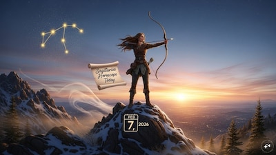 Sagittarius Horoscope Today: Astrological predictions by Chirag Daruwalla for dhanu rashi on February 7 2026. (AI generated image) 