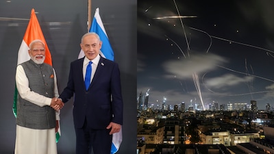 India and Israel are expected to sign a Memorandum of Understanding on the transfer of technology for the famed Iron Dome and the next-generation Iron Beam systems. (Image: PTI and AP)