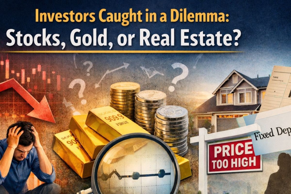 Confused Between Gold, Equities, FD And Real Estate Amid Volatility? Here’s The Way Forward