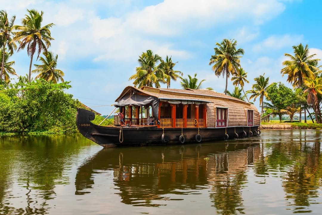 Kerala: If slow travel and serenity appeal to you, Kerala’s backwaters are unmatched. Imagine gliding along palm-fringed canals in a private houseboat, with nothing but the sound of water and birds around you. The backwaters of Alleppey and Kumarakom offer this idyllic experience, complete with freshly cooked meals and stunning sunsets. For couples, it’s a chance to disconnect from the world and reconnect with each other, surrounded by nature’s calm beauty.