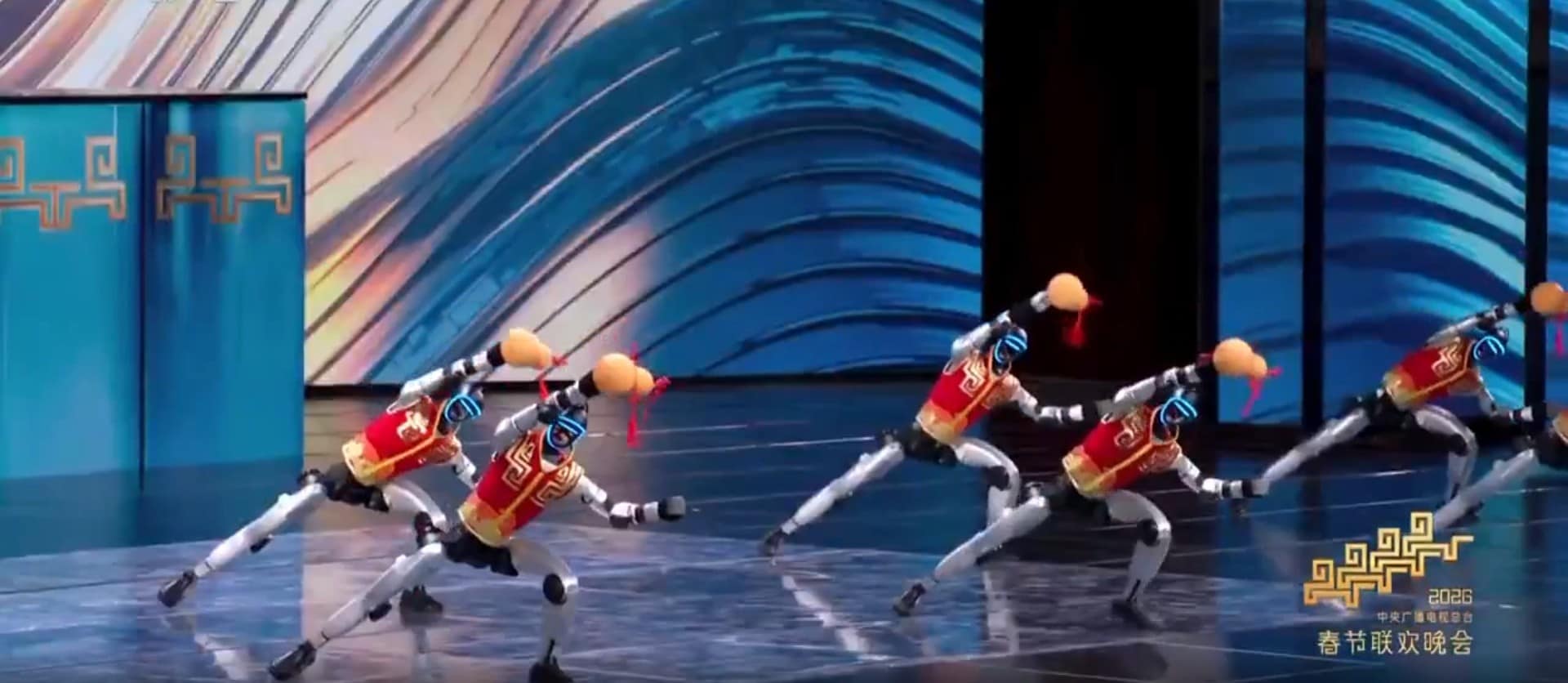 Kung Fu robots steal the spotlight at the Chinese New Year 2026 party, see the photos Kung Fu robots steal the spotlight at the Chinese New Year 2026 party, see the photos