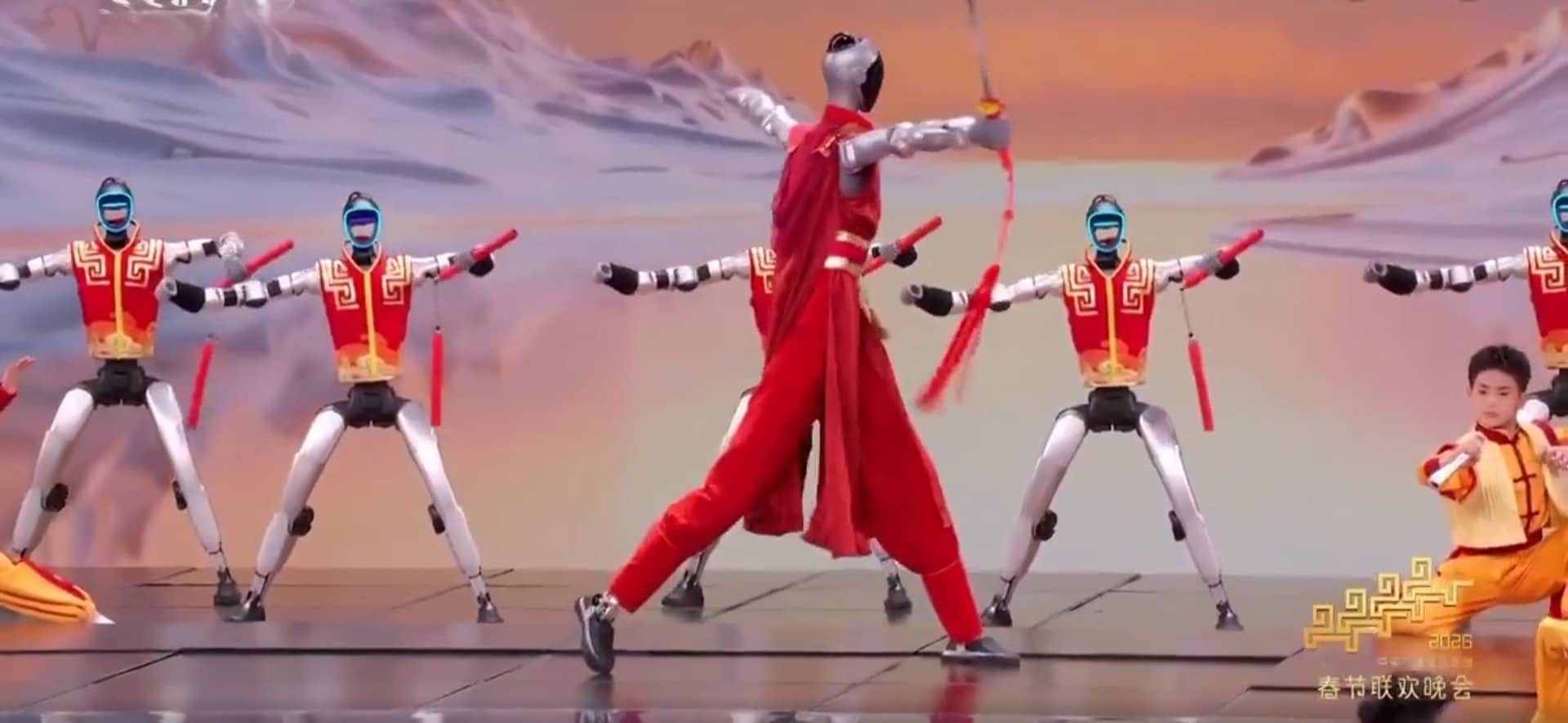 Kung Fu robots steal the spotlight at the Chinese New Year 2026 party, see the photos Kung Fu robots steal the spotlight at the Chinese New Year 2026 party, see the photos