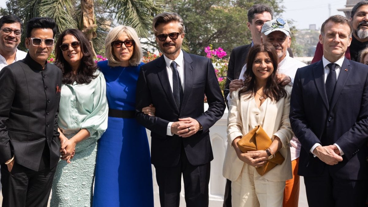 'Alongside Legends Of Indian Cinema': Macron Meets Bollywood Stars In Mumbai