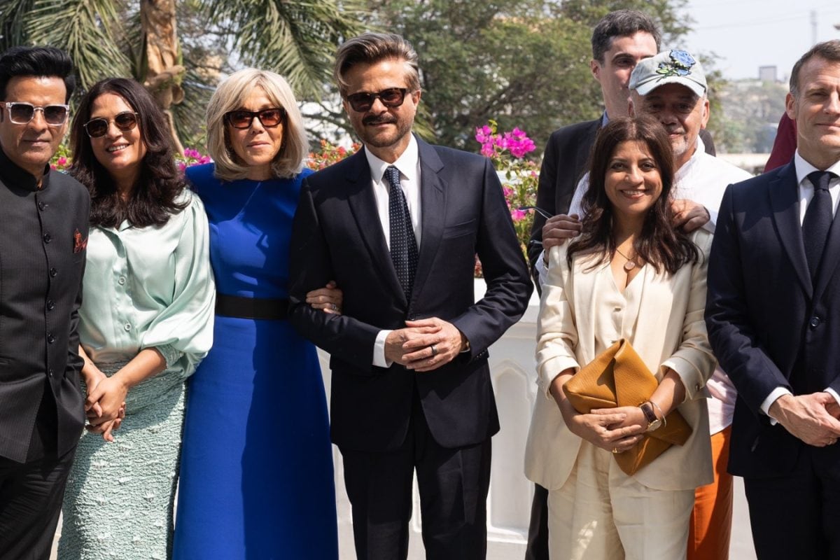 'Alongside Legends Of Indian Cinema': Macron Meets Bollywood Stars In Mumbai