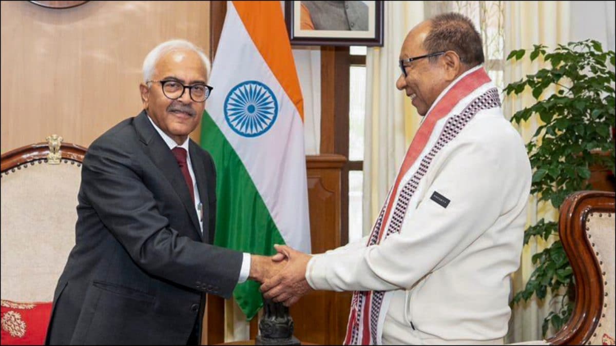 Yumnam Khemchand Singh Takes Oath As Manipur Chief Minister After President's Rule Ends