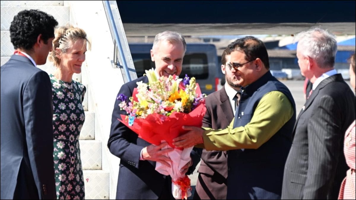 Canada PM Mark Carney Reaches Mumbai To Begin His Four-Day India Visit To Reset Bilateral Ties