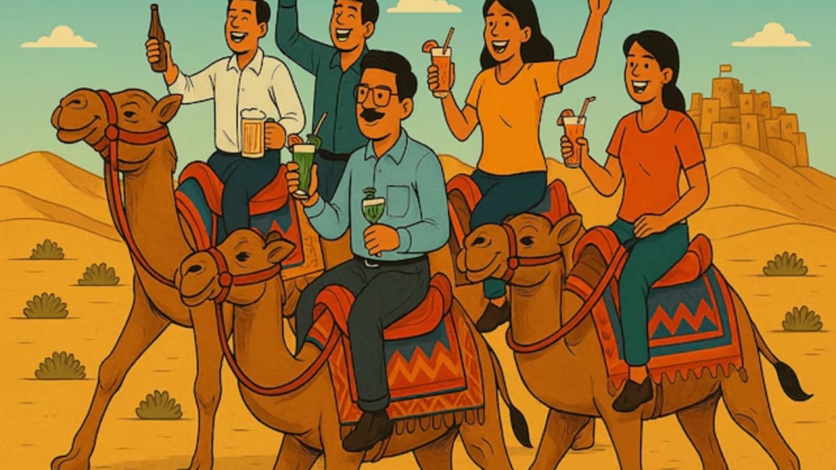 Himachal Public Servants Busted Partying In Jaisalmer During Sick Leave, Exposed By Insta Photos