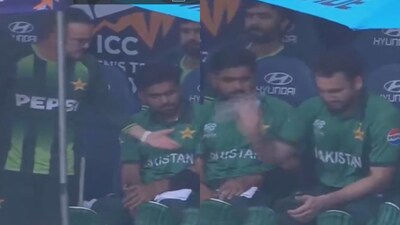 Mike Hesson (left) claims there was no heated discussion. (Screengrab)