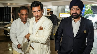 BCCI president Mithun Manhas (center) hopes the initiative will inspire more to play the sport. (PTI Photo)