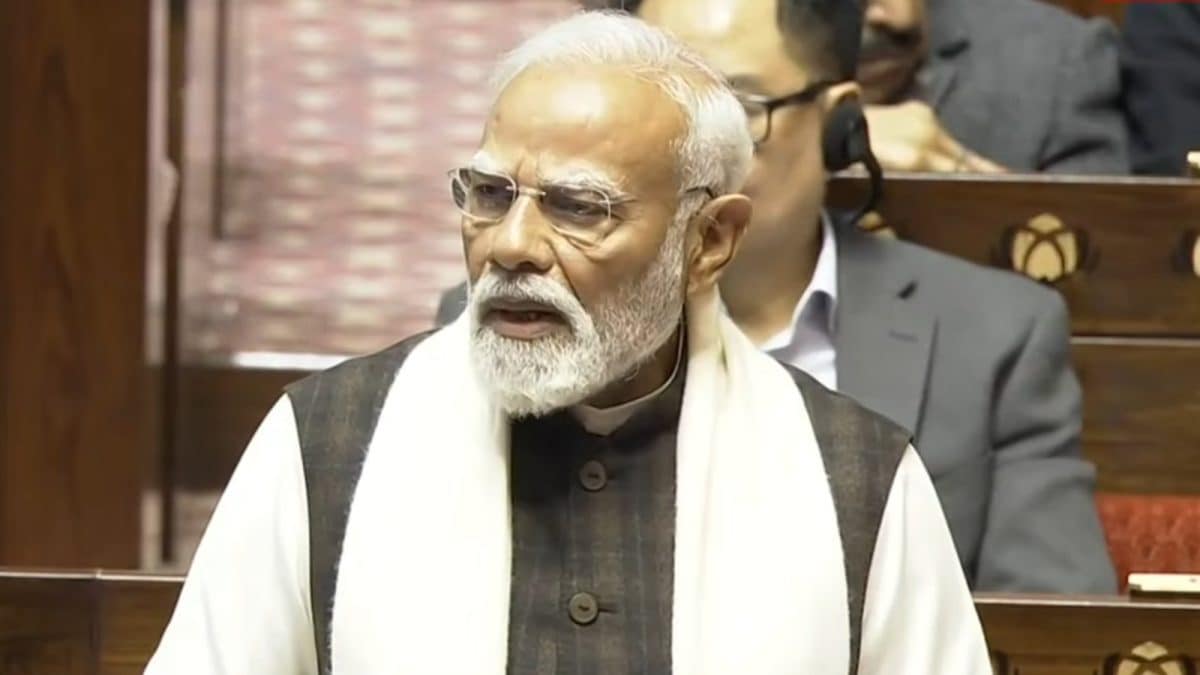 'Considering His Age...': PM Modi Jibes Kharge As Opposition Interrupts His Rajya Sabha Address