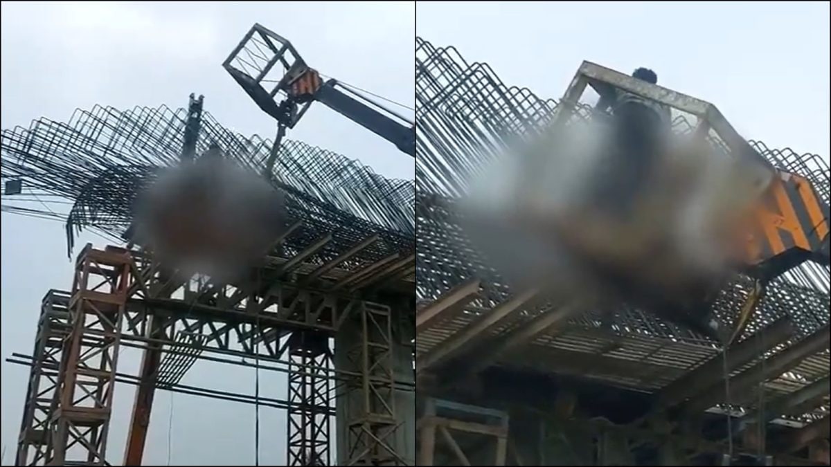 MP Worker Dies After Being Trapped Beneath Iron Scaffolding Net On Under-Construction Bridge