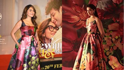 Floral Fashion Face-Off: Mrunal Thakur Channels Deepika Padukone In Similar Dress