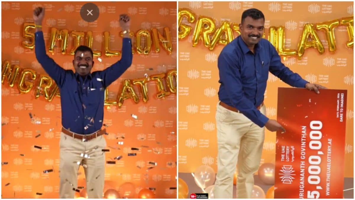'Life-Changing Moment': Indian Expat Wins Rs 12 Crore UAE Jackpot On First Ticket