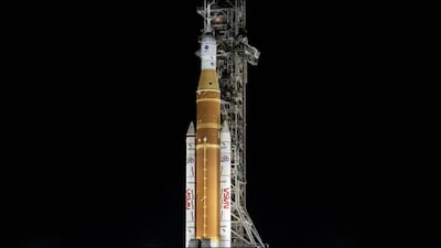 NASA's new rocket Artemis II on Kennedy Space Centre's Launch Pad. (NASA)
