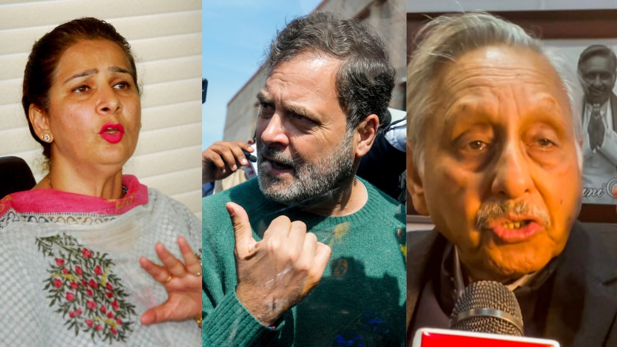 From Navjot Kaur Sidhu To Mani Shankar Aiyar: Congress Leaders Who Openly Criticised Rahul Gandhi