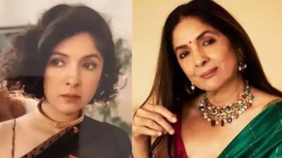 Neena Gupta and Alok worked together in Richard Attenborough’s Gandhi.(Photo Credit: Instagram)