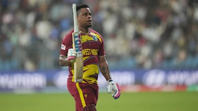 Shimron Hetmyer won player-of-the-match award for his display with the bat. (AP Photo)