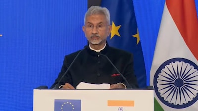 EAM S Jaishankar at the launch of European Legal Gateway Office in New Delhi. (MEA)