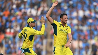 Steve Smith (left) has been named Josh Hazlewood's replacement. (AFP Photo)