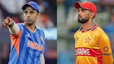 Suryakumar Yadav (left) and Sikandar Raza (PTI Photo)