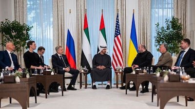 Trilateral Second Round Of Trilateral Russia-Ukraine-US Peace Talks Begins In Abu ...