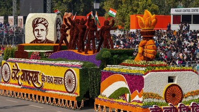 Vande Mataram, which literally translates to “I bow to thee, Mother”---the mother here representing the motherland---consists of six stanzas. (PTI)