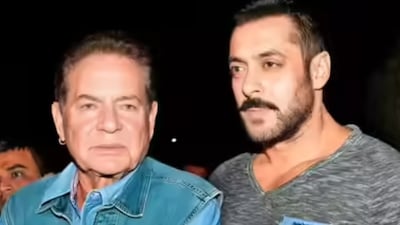 Salim Khan suffered a minor brain haemorrhage. 