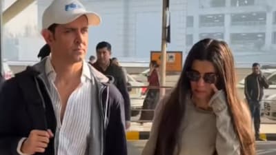 Hrithik Roshan and Saba Azad marked their 4th anniversary in October 2025.(Photo Credit: Instagram)