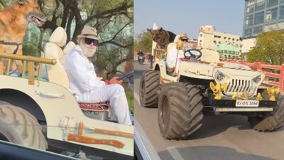 The ride grabbed attention, but many raised concerns about seat belt safety.(Photo Credit: Instagram)