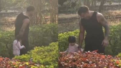 Bipasha Basu shares a heartwarming video of Karan Singh Grover playing with daughter Devi.(Photo Credit: Instagram)
