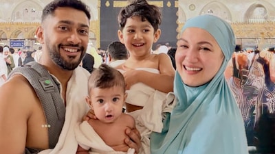 Gauahar Khan and Zaid Darbar reveal son Farwaan’s face(Photo Credit: Instagram)