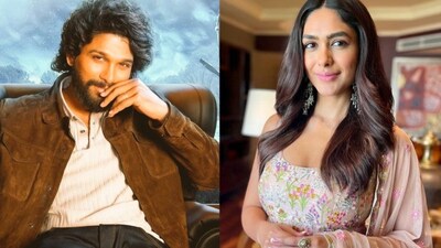 Reports suggest that Mrunal Thakur will star alongside Allu Arjun in her next film.(Photo Credit: Instagram)